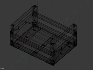wooden box 3D Print Model