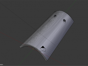 decorative roof tile Model Cetak 3D