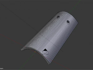 decorative roof tile 3D Print Model