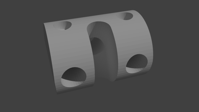 clip support 3D 프린트 모델 .c4d .max .obj .3ds .fbx .stl .blend 