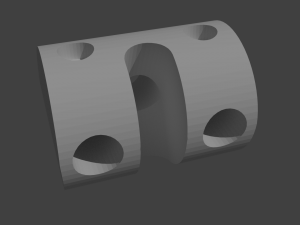 clip support 3D 프린트 모델
