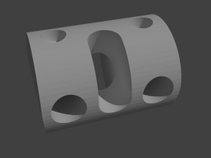 clip support 3D 프린트 모델