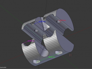 clip support 3D 프린트 모델