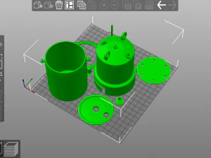 acetylene miners lamp 3D Print Model