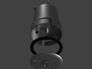 acetylene miners lamp 3D Print Model
