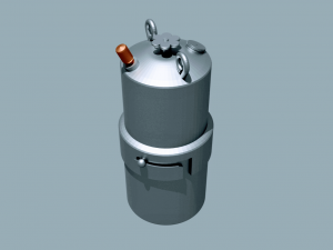 acetylene miners lamp 3D Print Model