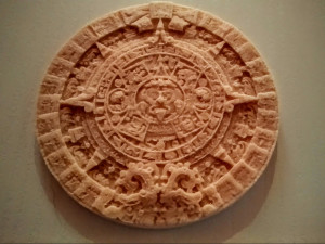 aztec sun stone 3Dプリントモデル