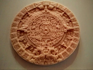 aztec sun stone 3D Print Model