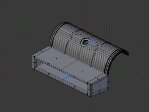 insert wooden slats 3Dプリントモデル