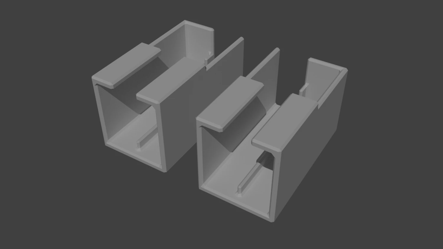 inserto guida per zanzariera regolabile Modello di stampa 3D .c4d .max .obj .3ds .fbx .stl .blend 