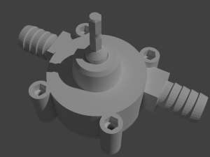 self-priming transfer pump 3D Print Model