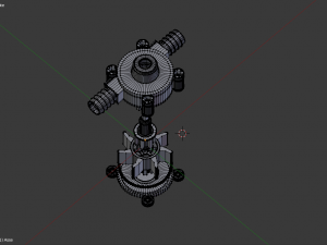 self-priming transfer pump 3D Baskı Modeli