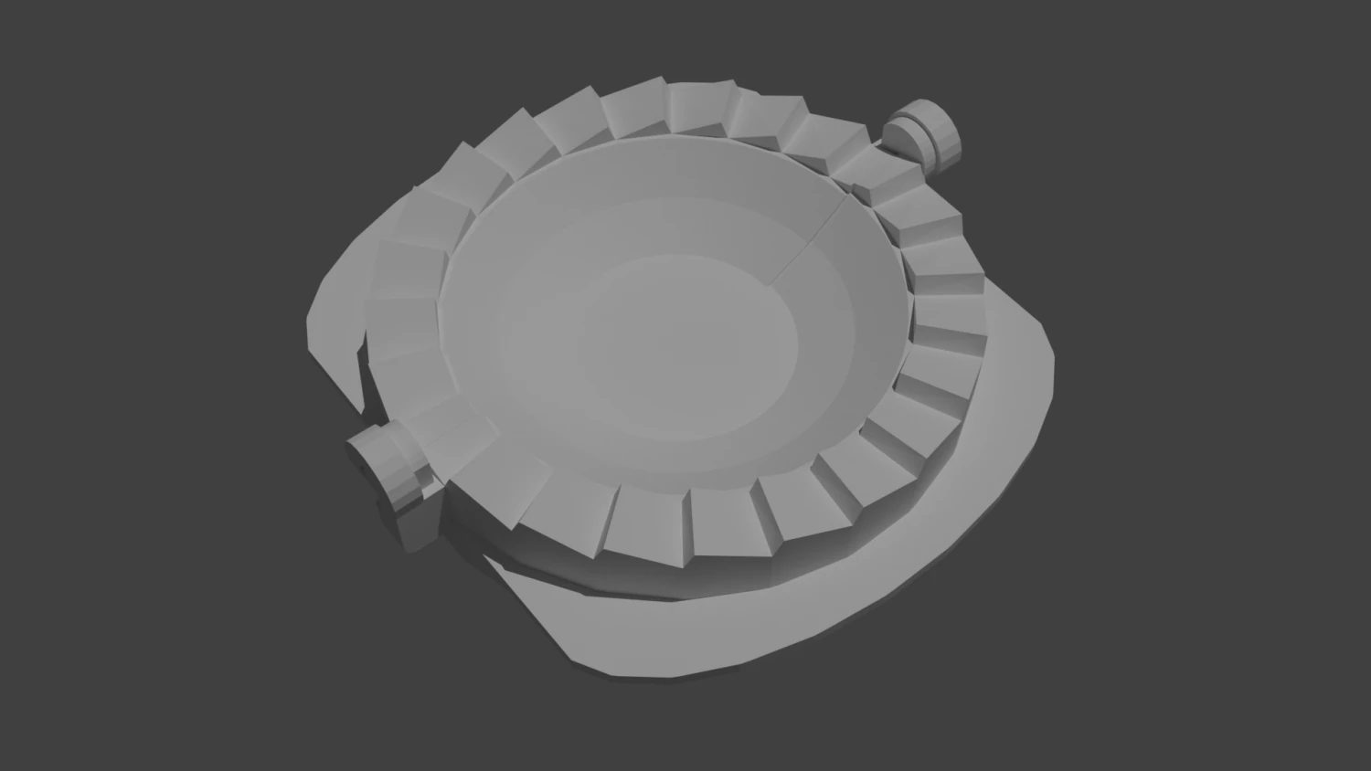 ravioli-shaped dough former 3D Print Model .c4d .max .obj .3ds .fbx .stl .blend 