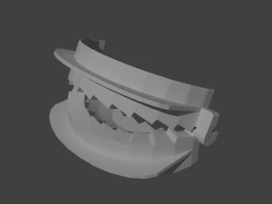 ravioli-shaped dough former 3D Print Model