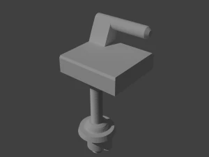 collegamento del sedile del WC Modello di stampa 3D