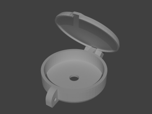 cover for 6cm compass 3D-Druckmodell