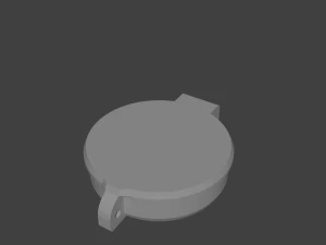 cover for 6cm compass 3D Print Model
