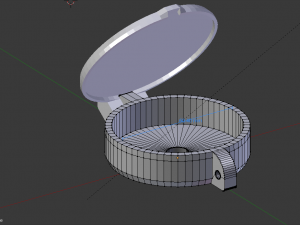 cover for 6cm compass 3D-Druckmodell