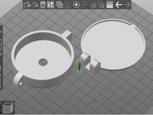 cover for 6cm compass 3D-Druckmodell