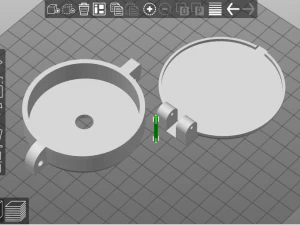 cover for 6cm compass 3D Print Model
