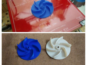 motor impeller 3D Print Model