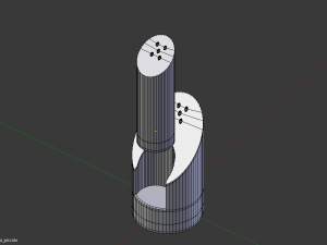 salt pepper container 3D Baskı Modeli