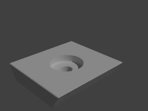 plaque de tr&eacute;pied Modèles 3D en vedette