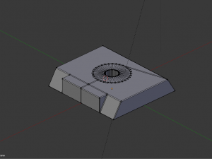 tripod plate 3D-printmodel