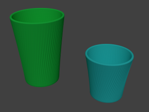say no disposable plastic 3D प्रिंट मॉडल