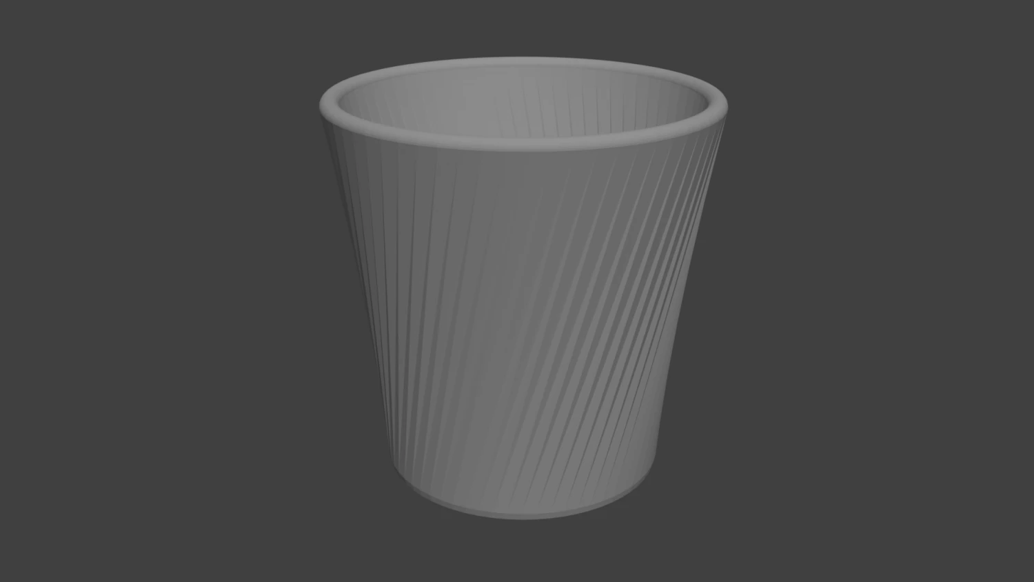 say no disposable plastic 3D Print Model .c4d .max .obj .3ds .fbx .stl .blend