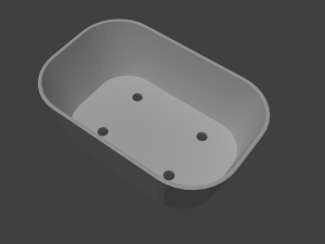 strawberry tray say no disposable plastic 3D Print Model