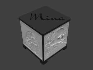 mina lamp 3D printmodel