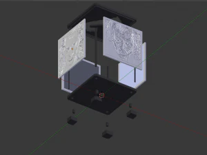 mina lamp 3D Print Model