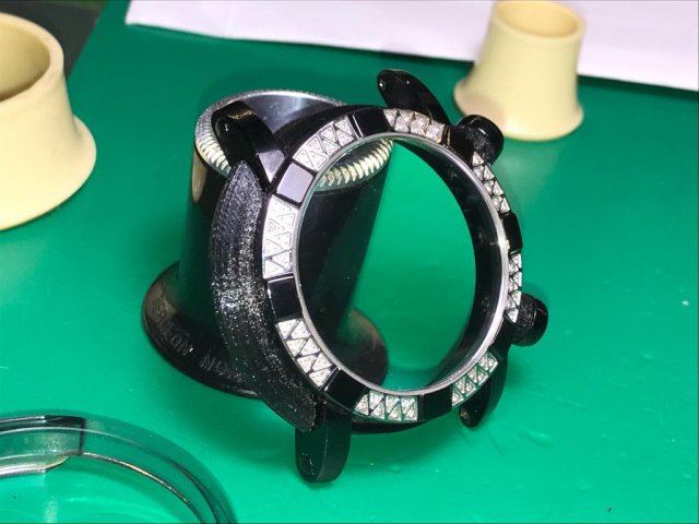 givenchy watch bezel 3D Baskı Modeli .c4d .max .obj .3ds .fbx .stl .blend 