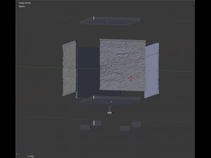 Cubic world lamp 3D Print Model