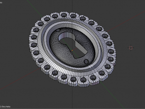 Antique furniture nozzle 3D 프린트 모델