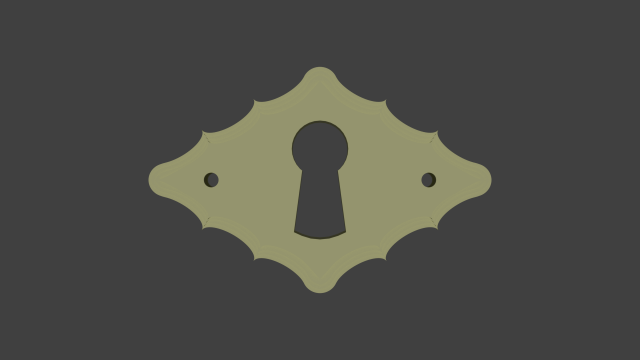 Antique furniture nozzle Modelo de Impressão 3D .c4d .max .obj .3ds .fbx .stl .blend 