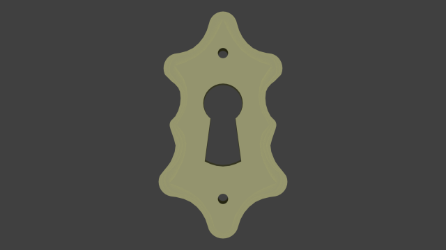 Antique furniture nozzle 3D Print Model .c4d .max .obj .3ds .fbx .stl .blend 