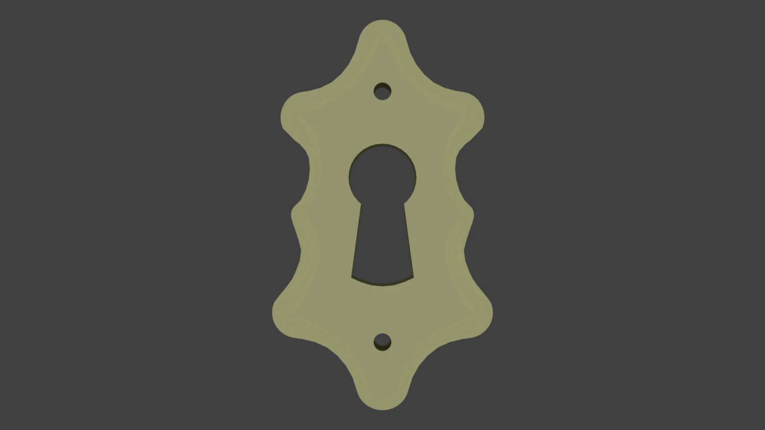 Antique furniture nozzle 3D Print Model .c4d .max .obj .3ds .fbx .stl .blend 