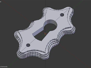 Antique furniture nozzle 3D Print Model