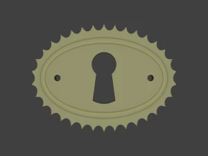 Насадка для антикварних меблів 3D Принт Модель