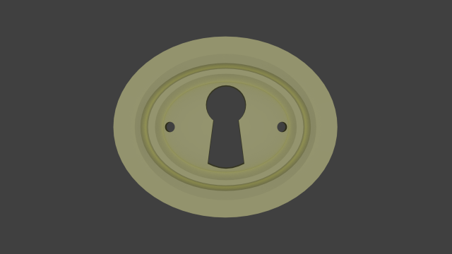 Antique furniture nozzle 3D Print Model .c4d .max .obj .3ds .fbx .stl .blend 
