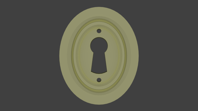 Antique furniture nozzle 3D Print Model .c4d .max .obj .3ds .fbx .stl .blend 
