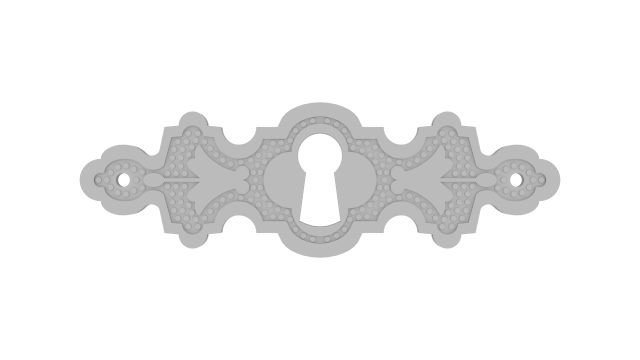 Antique furniture nozzle 3D Print Model .c4d .max .obj .3ds .fbx .stl .blend 