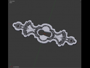Antique furniture nozzle 3D Baskı Modeli