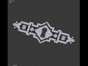 Antique furniture nozzle 3Dプリントモデル