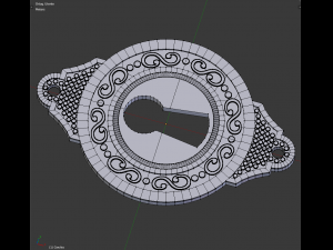 Antique furniture nozzle Modèles 3D en vedette