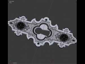 Antique furniture nozzle Modelo de Impressão 3D