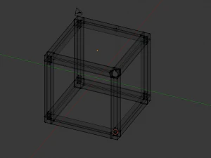 Cube lamp 3D Print Model