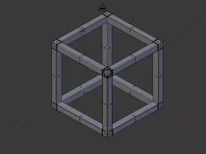 Cube lamp 3D Print Model